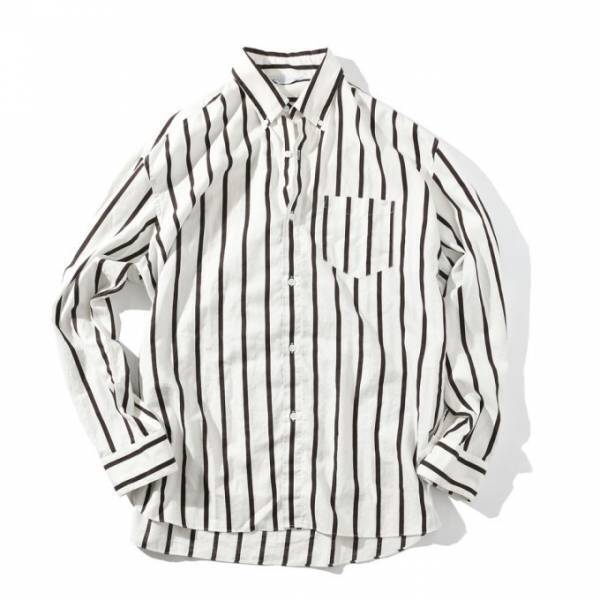 アンユーズドのストライプシャツ、1LDK別注カラーで登場