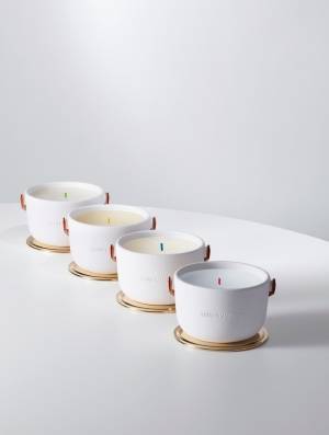 ルイ・ヴィトンのホーム向け「パフュームド キャンドル」透明感溢れるローズ＆神秘的な森林の香り