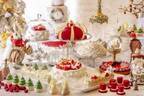 “アリスの世界”が楽しめるクリスマスデザートビュッフェ、ヒルトン東京に白うさぎロールやツリーケーキ