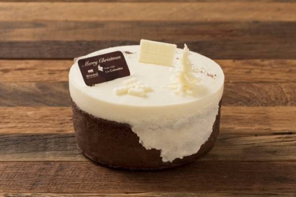 ビーントゥーバー専門店「ミニマル」のクリスマスケーキ、ホワイトチョコ×濃厚ガトーショコラ