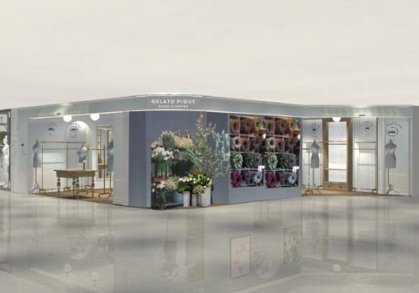 ジェラート ピケ初のフラワーショップ「ジェラート ピケ ルーム フラワーズ」大阪・梅田エストに誕生