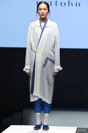 まとふ 2019年春夏コレクション - 津軽の伝統技術“こぎん刺し”の刺子に想いを馳せて