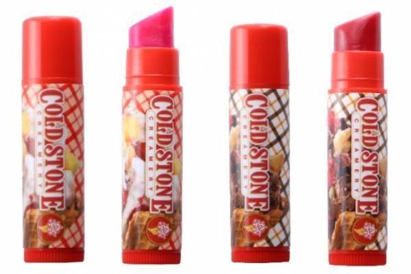 コールドストーン人気アイスがコスメに！ストロベリーやチョコ香る“食べたくなる”色付きリップクリーム