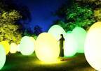 「チームラボ 森と湖の光の祭」ムーミンの世界を体験できるテーマパーク内「メッツァビレッジ」で開催
