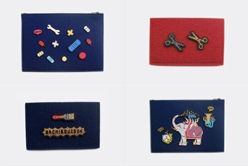 パリ発刺繍ビジューブランド「マコン・エ・レスコア」限定イベントが銀座に、象のワッペン付ケースなど