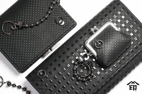 ジャムホームメイド×伝統工芸の老舗「印傳屋」“将棋のバン”を再現したチェック柄財布など