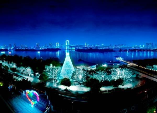 お台場イルミネーションが冬バージョンに「デックス東京ビーチ」のクリスマス - シナモロールとコラボも