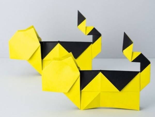とらや“折り紙”に焦点を当てた企画展が東京ミッドタウンで、折り紙を思わせる和菓子など