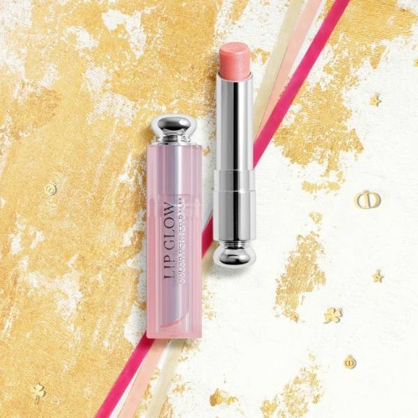 「ディオール アディクト リップ グロウ」の新色、ゴールドのグリッターが煌めくローズピンク