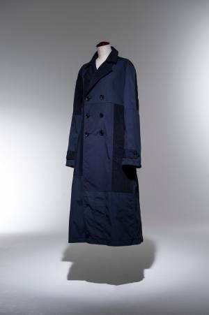 Y'sの三越伊勢丹限定アイテム - 古布をパッチワークした1点物コート＆アール・ヌーヴォー調ドレス