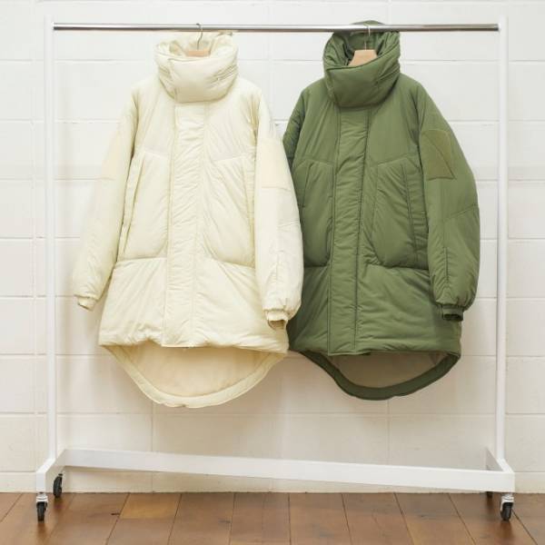 アンユーズドの新作アウター、イズネスの中綿モンスターコート＆バズリクソンズのリバーシブルブルゾン