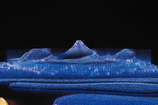 三重・桑名「なばなの里」国内最大級のイルミネーション、“日本の情景”を表現する煌めきの世界