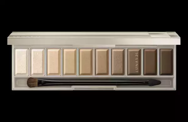 ルナソル19年春「ベージュ」コスメ、10色グラデアイパレット＆宝石のように輝く単色アイシャドウ