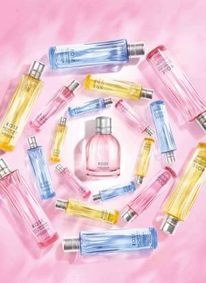 ロクシタン「ローズ」シリーズからミストタイプのフレグランスウォーター、カモミールなど3種の香り