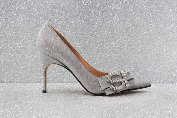 セルジオ ロッシよりクリスマスに向けた新作シューズ、シャイニーグリッター素材のパンプスやスニーカー