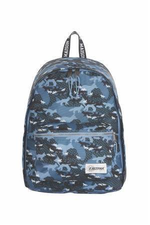 メゾン キツネ×イーストパック第2弾、フォックスが隠れるカモ柄のバックパックやトートバッグ