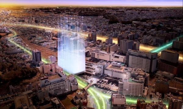 水戸駅前に複合オフィスビル「エムズインターナショナル(仮称)」が2019年秋誕生、商業エリアも