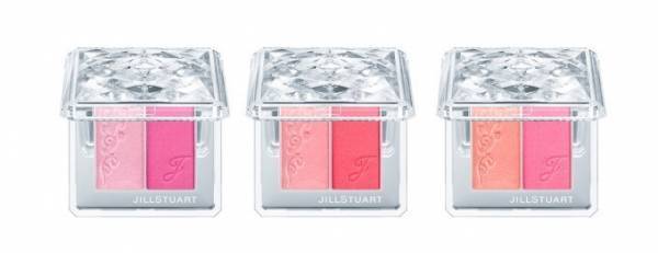 ジルスチュアート　ビューティ19年春の新作、“花色”のようにポップなチーク＆アイカラーなど