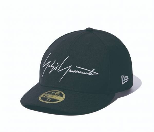 ヨウジヤマモト×ニューエラのコラボキャップ、ロゴ入り定番アイテムを浅くアレンジ