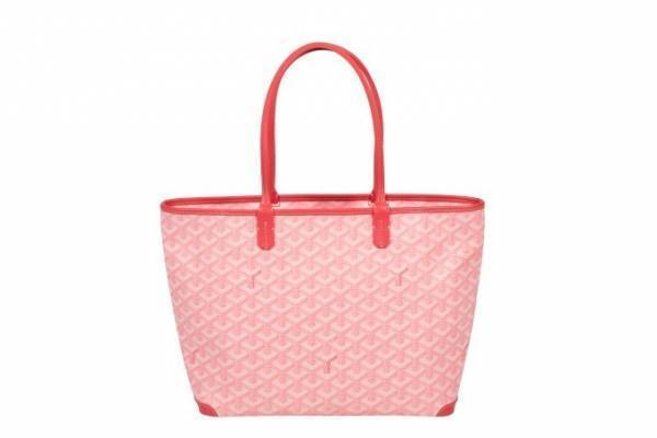 ゴヤール数量限定"ピンク"色トートバッグ、ラビットファー付きも - 伊勢丹新宿店で