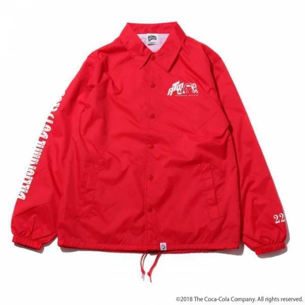 コカ・コーラ×ビリオネアボーイズクラブ×アトモス ラボのトリプルコラボ、ビッグロゴパーカーなど6型