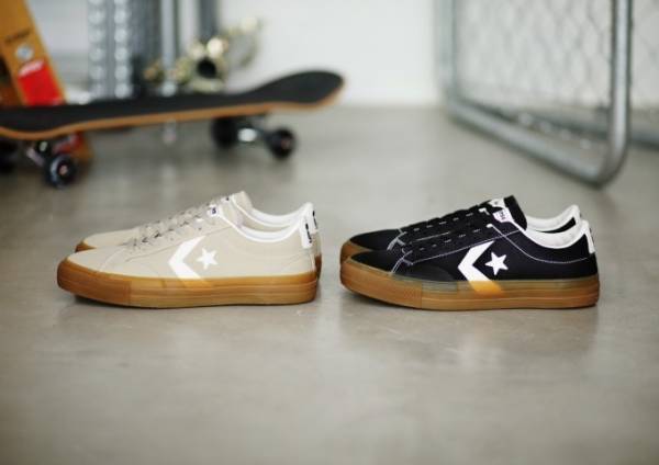 コンバース スケートボーディング新作スニーカー、ガムソール搭載の本格スケートシューズ