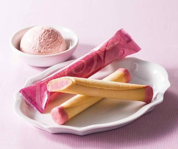 ヨックモック「シガール アイスクリーム」の“ストロベリー味”再登場、果肉＆果汁を約30％使用