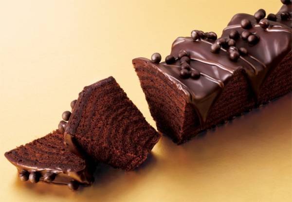ねんりん家 バレンタイン限定バームクーヘン「デ・ラ・ショコラ ギンザ」チョコづくしの濃厚な味わい
