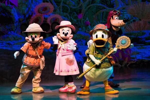 東京ディズニーシーの新ショー「ソング・オブ・ミラージュ」ミッキーマウスによる時空を超えた大冒険