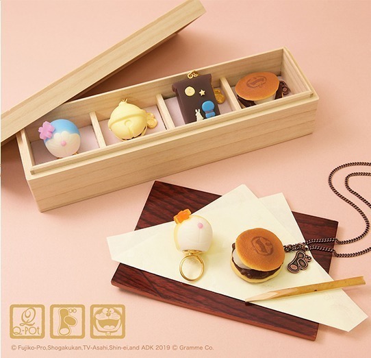 Q-pot.「ドラえもん」アクセサリー、四季を表現した“和菓子”着想のリングなど - 映画公開記念
