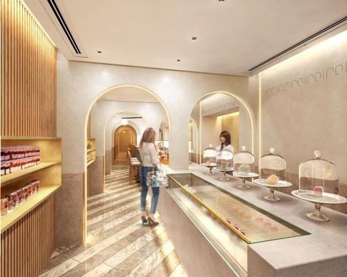 老舗洋菓子店「ポアール」アイスクリーム専門店が銀座に、丸ごと食べられる青森産リンゴのソルベなど