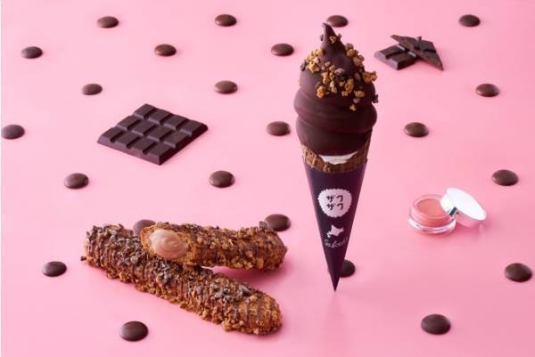 シュークリーム専門店「クロッカンシュー ザクザク」バレンタイン限定チョコ尽くしのシュー＆ソフト