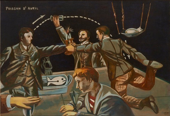 東京国立近代美術館「福沢一郎展」シュルレアリスムの日本先駆者、戦前～戦後の社会を諷刺した約100点