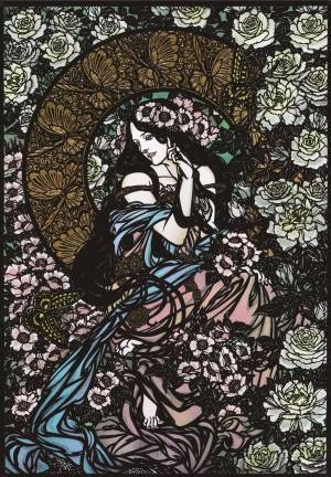 「息を呑む繊細美 切り絵アート展」神戸ファッション美術館で開催、1枚の紙が織りなすファンタジー