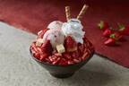ソルビンから、ハーゲンダッツ アイスクリームをのせた苺づくしのフワフワ贅沢かき氷