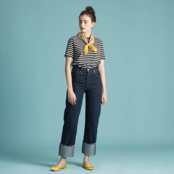 リーバイス、メインライン史上最も股上の深いジーンズ「リブケージ」誕生、ウィメンズ全3型で展開