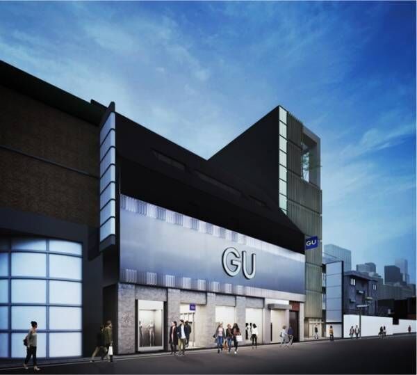 GU、渋谷・宇田川に旗艦店オープン - 都内最大のウィメンズラインナップ