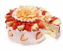 カフェコムサ「白いちご」の1日限定ショートケーキ、ラズベリークリームと希少ないちごを贅沢に