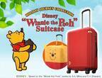 ディズニー『くまのプーさん』のスーツケース - “ハチミツ付き”ファスナーやプーさん型カバー
