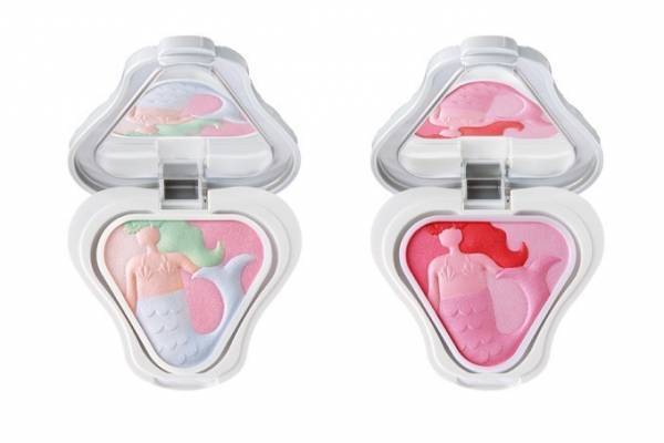 アナ スイ夏コスメ、“マーメイド”のフェイスカラー＆ひんやりリキッドアイカラー