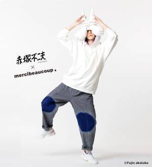 メルシーボークー，× 赤塚不二夫、「ニャロメパーカー」などコラボアイテム発売