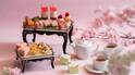 ザ ストリングス 表参道の「桜香るストロベリーアフタヌーンティー」TWGの紅茶と共に
