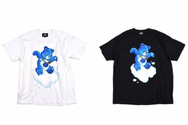 ケアベア「グランピーベア」を描いたTシャツ、ランド バイ ミルクボーイ＆アルタスープとコラボ