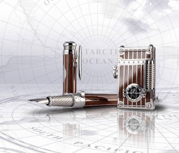 エス・テー・デュポンの限定コレクション「セブンシーズ」船舶建築に着想を得た万年筆やライター