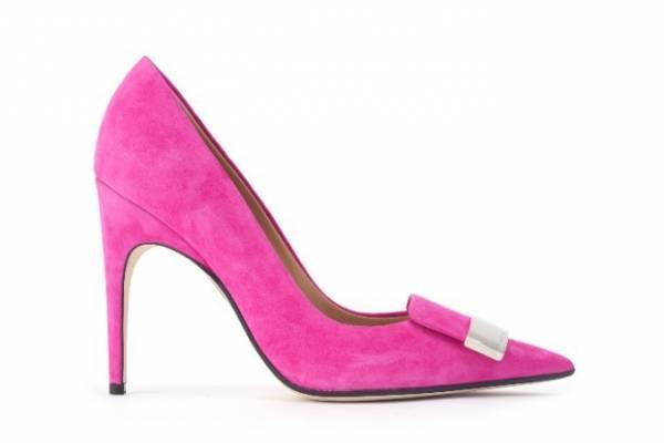 セルジオ ロッシ「sr1」パンプス新色、ドラゴンフルーツピンクや上品なブラックレース