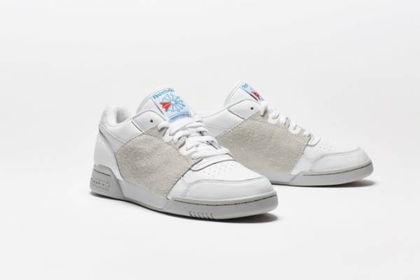 リーボック クラシック×ネペンテスのコラボスニーカー、ワークアウト プラスを大胆スエードでアレンジ