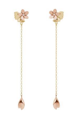 ナチュア & ニコライ バーグマン“桜”モチーフの新作ジュエリー、花びらが揺れるピアスなど