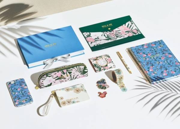 ポール & ジョー ラ・パペトリー新作文具、ネコ柄マスキングテープやトロピカル柄ペンケース