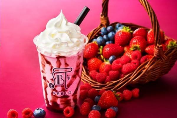 パブロの新作スムージー「つぶつぶミックスベリー」3種のベリー×クリームチーズ