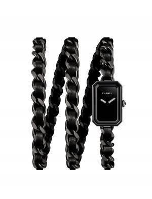 シャネル"漆黒"に染まった限定腕時計「プルミエール ロック インテンス ブラック」